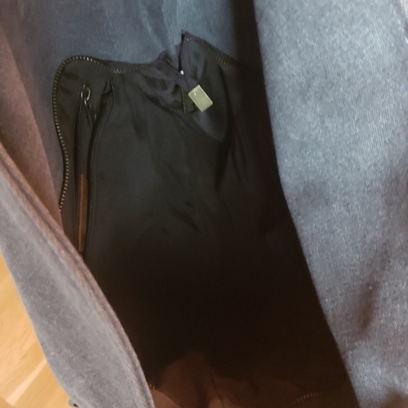 Tom Clover leather and canvas bag tote - Picture 6 of 7